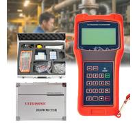Handheld Ultrasonic Flow Meter | Portable Clamp-On Water Flow Meter, Non-Intrusive Clamp-On Water Flow Tester With Tm-1 Clamp-On Sensor, Suitable For Dn50-700mm Pipes, For Engineering Technicians
