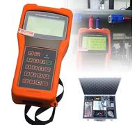 Handheld Ultrasonic Flow Meter,Portable Digital Water Flowmeter,Water Flowmeter Clamp on Flow Meter Portable Liquid Flow Meter,for Copper/PVC Pipe(DN15-100)