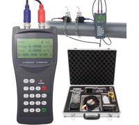 Handheld Ultrasonic Flowmeter, Portable Liquid Flow Meter with LCD Display, for Pipe Diameter DN15 to 6000mm