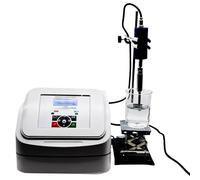 Handheld Ultrasonic Homogenizer, 10-600ml Cell Disruptor for Emulsification, Ideal for Biology, Optics, Jewelry, Aerospace with 3mm Probe