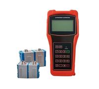 Handheld Ultrasonic Liquid Flowmeter With LCD Display Clamp-on Flow Measurement Device TS-2 TM-1 TL-1 For Copper/PVC Pipe High Sensitivity, Low Error(Host-TS2-TM1-TL1)