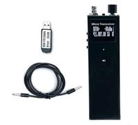 Handheld uSDX HF QRP Transceiver 0.5-30MHz 4-Band CW AM SSB Portable for OLED Screen Built-in Speaker CAT Mic Audio Interfaces for Amateur Radio Outdoor and Field Operations