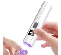 Handheld UV Light for Gel Nails LED Digital Display 2 Timers 10W 395nm