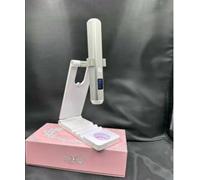 Handheld UV Nail Lamp with Flash Cure & LCD Display - Portable Rechargeable Gel Nail Dryer with Timer, Magnetic Base for Linear Light Strip，Built-in Stand - Fast 10-60s Curing for Home & Travel Use