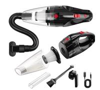 Handheld Vacuum Cleaner Cordless, Mini Portable Car Hoover, Powerful Suction Hand Vac with 30min Run Time, Rechargeable Lightweight Handheld Vacuum for Home, Car, Pet Hair, and Keyboard Cleaning