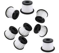 Handheld Vacuum Cleaner HEPA Filter For LiDL SILVERCREST SHAZB 29.6 A1 Vacuum Cleaner Parts Accessories (Color : 1 piece) (Color : 8 Pieces)