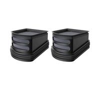 Handheld Vacuum Cleaner Roller Brushes Mops Cloths HEPA Filters .Compatible For Shunzao OSOTEK H200. And .Compatible For Xiaomi Truclean W10 Pro. (Size : 2 x Filters)