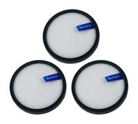 Handheld Vacuum Filter Kit For Lydsto V9, 1/3-Pack Washable Filter Paper Replacement, High-Efficiency Dust Capture For Cleaner Air, Easy-Install White Filter For Pet Hair & Fine Particles(3 PACK)