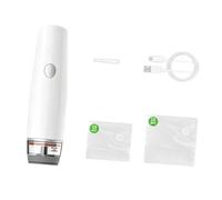Handheld Vacuum Sealer, Cordless Rechargeable Food Storage Tool, Compact Easy Grip Design for Meal Prep, Fridge Organization, Packing Portable Vacuum Sealer Handheld Food Cordless