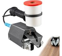 Handheld Veneer Sewing, Wood Panel Veneer Stitching | Zigzag Stitching with Thickness 10-100 Wires, 60W Motor, Quick Warm-Up, Ideal For Furniture & Door Paneling