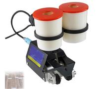 Handheld Veneer Stitching Machine, 60W Stainless Steel Cycloid Patchwork Tool with Thread for Wood Panels 0.1-1mm, Woodworking & Home Use