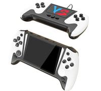 Handheld Video Game Console 500 in 1 3.5inch Retro Arcade Nostalgia Game Console Supports Dual Players White