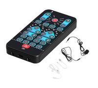 Handheld Voice Changer - 8 Effects Multifunctional Sound Device, Mini External Voice Disguiser for DJ Live Streaming, Portable Audio Modifier, Includes Microphone Headphone Cable Kit