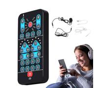 Handheld Voice Changer - Compact Portable Design, Eight Fixed Sound Effects, Dynamic Range Enhancement, Multifunctional Audio Gadget | For Adding Unique Sound Effects During Live Broadcasts