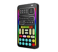 Handheld Voice Changer, Voice Changer for for Gaming Voice Disguiser, 8 Sound Effects, Live Broadcast Sound Card for Phone Computer Laptops PC