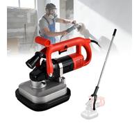 Handheld Wall Floor Sander,4" Grinding Diameter,Professional Four Head Grinding Machine,for Workbench Polishing,Concrete Finishing WithExtensionrod