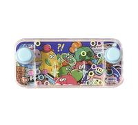 Handheld Water Game Fun Handheld Water Ring Game Arcade Console Ring Squeeze Puzzle Machine Toy For Kids, Children, Adults, All Ages Random Graffiti Style?14x7cm?