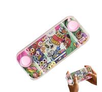 Handheld Water Game, Funny Water Ring Machine, Waters Ring Toss Squeeze Machine Toys, Nostalgic Childhood Retro Toy Games Machines, for Kids, Children, Adults, Girls, Boys