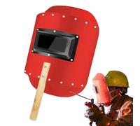 Handheld Welding Mask | Heat-Resistant Welding Shield, Tig Grinding Protector, Nose Mouth Face Protection Helmet, Soldering Cutting Protection Gear For Welders