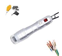 Handheld Wire Twister Machine, 8mm Electrical Wire Twister with Foot Switch and Spring Balancer, Adjustable Speed, Forward/Reverse Function, for Single Double Triple Strand