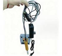 Handheld Wire Twister with Foot Switch, Adjustable Speed and Reverse Rotation, Ideal for Solid/Stranded Wires, Electrical Wiring, DIY Crafting, Home Renovation