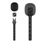 Handheld Wireless Mic Stand for Rode, ABS Portable Handle with Filter Adapter for DJI Mic Mini/Mic 1/Mic 2, Adjustable Interview Mount