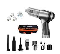 Handheld Wireless Vacuum Cleaner- Powerful 95000 Pa Suction Portable Lightweight Cordless- Long Runtime Rechargeable Battery Quick Charge for Home, Office, Car, Sofa, Pet Hair, Corner Cleaning