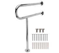 Handicap Grab Bars for Bathroom 27.6 Inch Stainless Steel Toilet Safety Handrail - Heavy Duty Support Rail with 200kg Load Capacity for Seniors, Disabled & Elderly Bath Safety