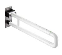 Handicap Grab Bars for Bathroom, Flip Up Toilet - Rails for Elderly for Wall, Non-Slip Toilet Handles, Glows at Night, Suitable for Pregnant Women and Disabled, 23.6 Inch…