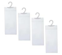 Handicap Placard Holder for Auto 4Pcs Clear Disabled Parking Permit Holder with Hanger 11.6x5in PVC Protective Placard, No Disabled Parking Permit