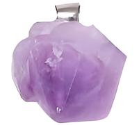 Handicraft Emporium | Natural Amethyst Crystal Pendant | Raw Rough Nugget Style
