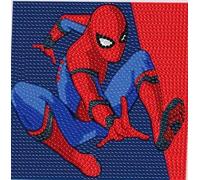 Handicraft Emporium | Spider-Man Diamond Art Painting Kit (Design 3 (No Frame))