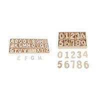 handicraft numbers and alphabets Educational toy Wedding decoration Manufacture of cards with storage tray convenient