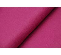 Handicraft Wool/Viscose Felt Fabric Material - Raspberry V7, 1Mtr 100cm x 90cm
