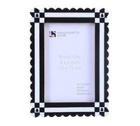 Handicrafts Home 4x6 Picture Frames - Chalet-Nair Collection - Style Wall Hanging, Desk Decor - Farmhouse Photo Frame for Living Room, Home Decor, Pre Wedding, Family Pictures, Handmade Gifts