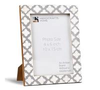 Handicrafts Home 4x6 Picture Frames - Vintage Style Wall Hanging & Desk Décor, Farmhouse Photo Frames Ideal for Living Room Office & Home Décor, Picture Frame for Diploma & Wall Decor, Avant Ashley