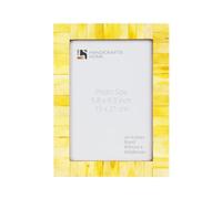 Handicrafts Home 5.8x8.3 Photo Picture Frames, Art Wall Hanging Décor Classic-Yellow