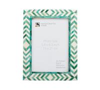 Handicrafts Home 5.8x8.3 Photo Picture Frames, Art Wall Hanging Décor Taj-Green