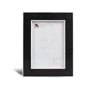 Handicrafts Home 5x7 Black & White Picture Frame Handmade Decorative, for Home & Tabletop, Office Desk, Gallery Decor, Resin Inlay Wall, Shelf, black wall frame
