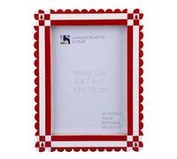 Handicrafts Home 5x7 Picture Frames - Chalet-Rusch Collection - Vintage Style Wall Hanging - Farmhouse Photo Frames for Living Room Office & Home Decor, Pre Wedding, Family Pictures - Handmade Gifts