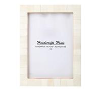 Handicrafts Home 5x7 Picture Frames - Vintage Style Wall Hanging & Desk Decor - Farmhouse Photo Frames Ideal for Living Room Office & Home Decor Picture Frame for Family Pictures & Wall Decor, White