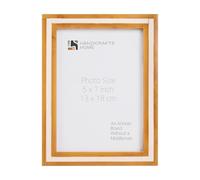 Handicrafts Home 5X7 Picture Frames - Vintage Style Wall Hanging & Desk Décor, Farmhouse Photo Frames, Living Room, Office & Home Décor, Small Picture Frame for Diploma & Wall Decor, Avant Amber