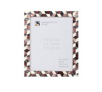 Handicrafts Home 8x10 Picture Frames - Vintage Style Wall Hanging & Desk Décor, Farmhouse Photo Frames, Living Room, Office & Home Décor, Small Picture Frame for Diploma & Wall Decor, Arctic Stone