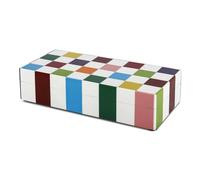 Handicrafts Home Decorative Storage Box 10x4.5 - Remote Control Holder, Jewelry Organizer, Modern Decorative Box with Lid, Boho Chic Home Décor Accent, Vintage Memory Box for Living Room Shelf Décor