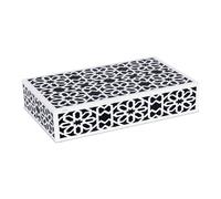 Handicrafts Home Handmade Shiraz Collection Decorative Jewelry Box Organizer - Keepsakes, Trinkets, and Home Decor - Antique Coffee Table Storage, Wedding Memory Box, Farmhouse Style Decor, 8x6x1.5
