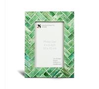 Handicrafts Home Nature's Green Bone Picture Frame Chic Photo Frame Handmade Vintage 4x6 inch