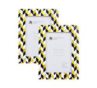 Handicrafts Home Picture Frame 4x6 Photo Frames, Marquet-Artemis Collection, Pack of 2- Perfect for Bohemian and Minimalist Décor, Vibrant Wall Art Display, Great for Unique Gifts and Home Styling!