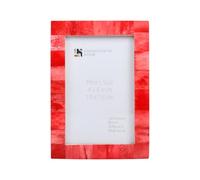 Handicrafts Home Picture Frames - Vintage Style Wall Hanging & Desk Décor photo Frames (FP-4X6X0.75-RED, 4X6)