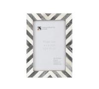 Handicrafts Home Unique Chevron Herringbone Photo Frame - 4x6 Grey Vintage Decor, Perfect for Rustic & Modern Home Styles, Ideal for Art Displays, Family Photos, Wedding Gifts & Memorable Gift Options