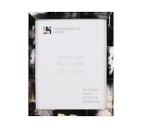 Handicrafts Home Vintage 8x10 Black Picture Frame, Handmade Real Horn Photo Frame for Home, Rustic Farmhouse, Gallery Wall, Desk Decor & Holiday Gifting, Wall & table top Decor, Essence collection